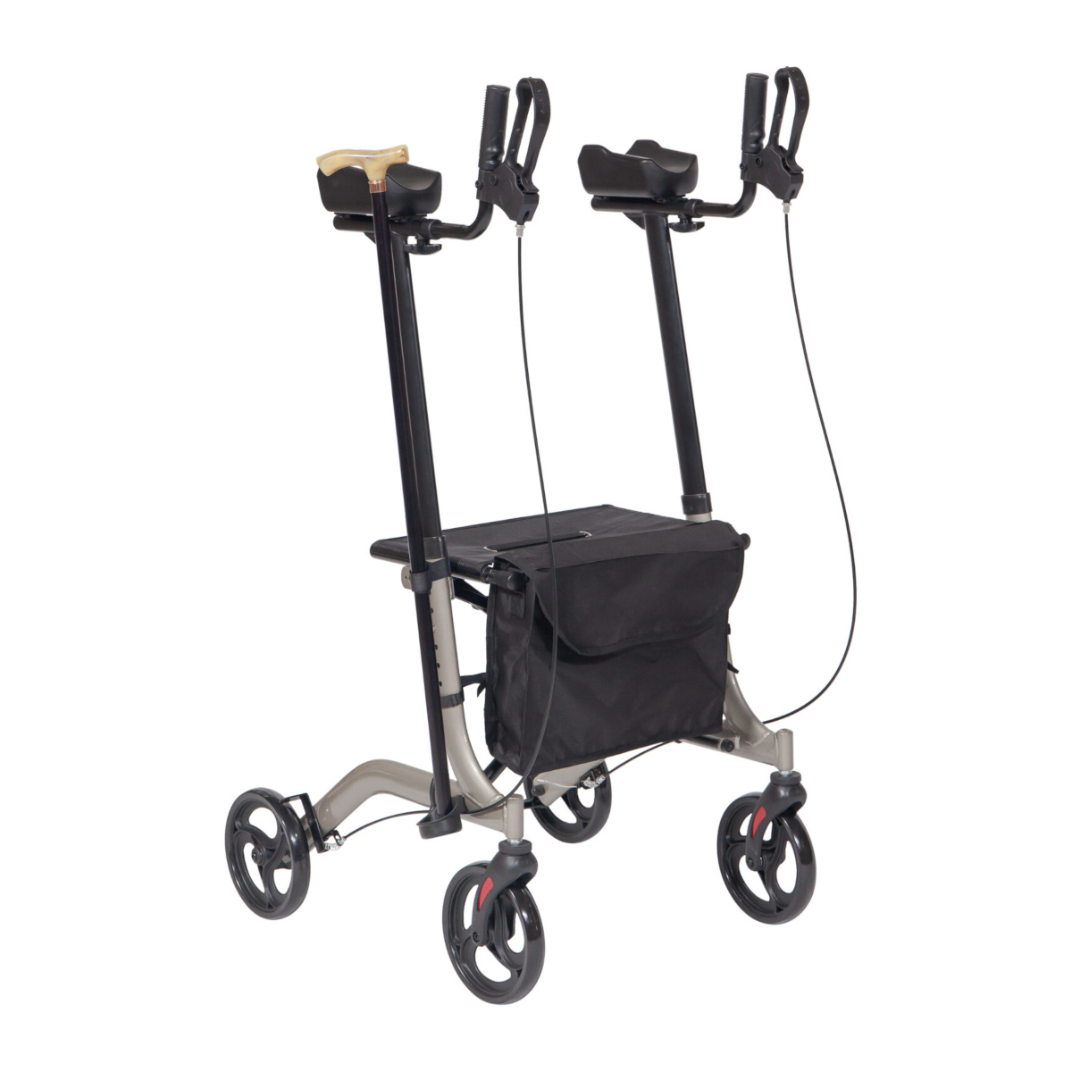 Rollator Αλουμινίου με Λαβή και Στήριξη Πήχη