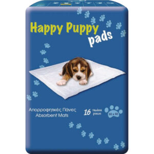 Πάνες Κατοικίδιων Happy Puppy Pads 60x60 (144 τμχ)