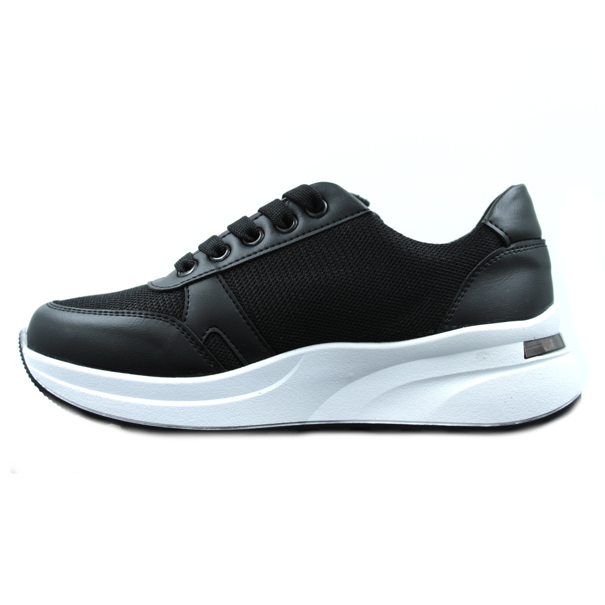Ανατομικό Γυναικείο Sneaker - Μαύρο 2516 - Image 6