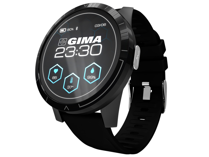 Smartwatch Sportpix Μαύρο