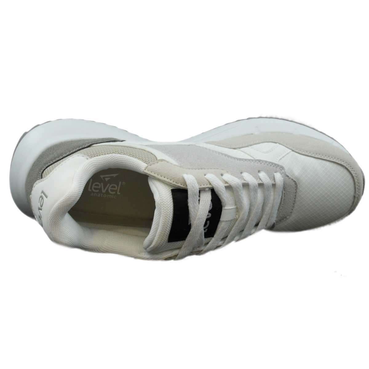 Ανατομικό Ανδρικό Αθλητικό Λευκό- Με Memory Foam 3191 - Image 4