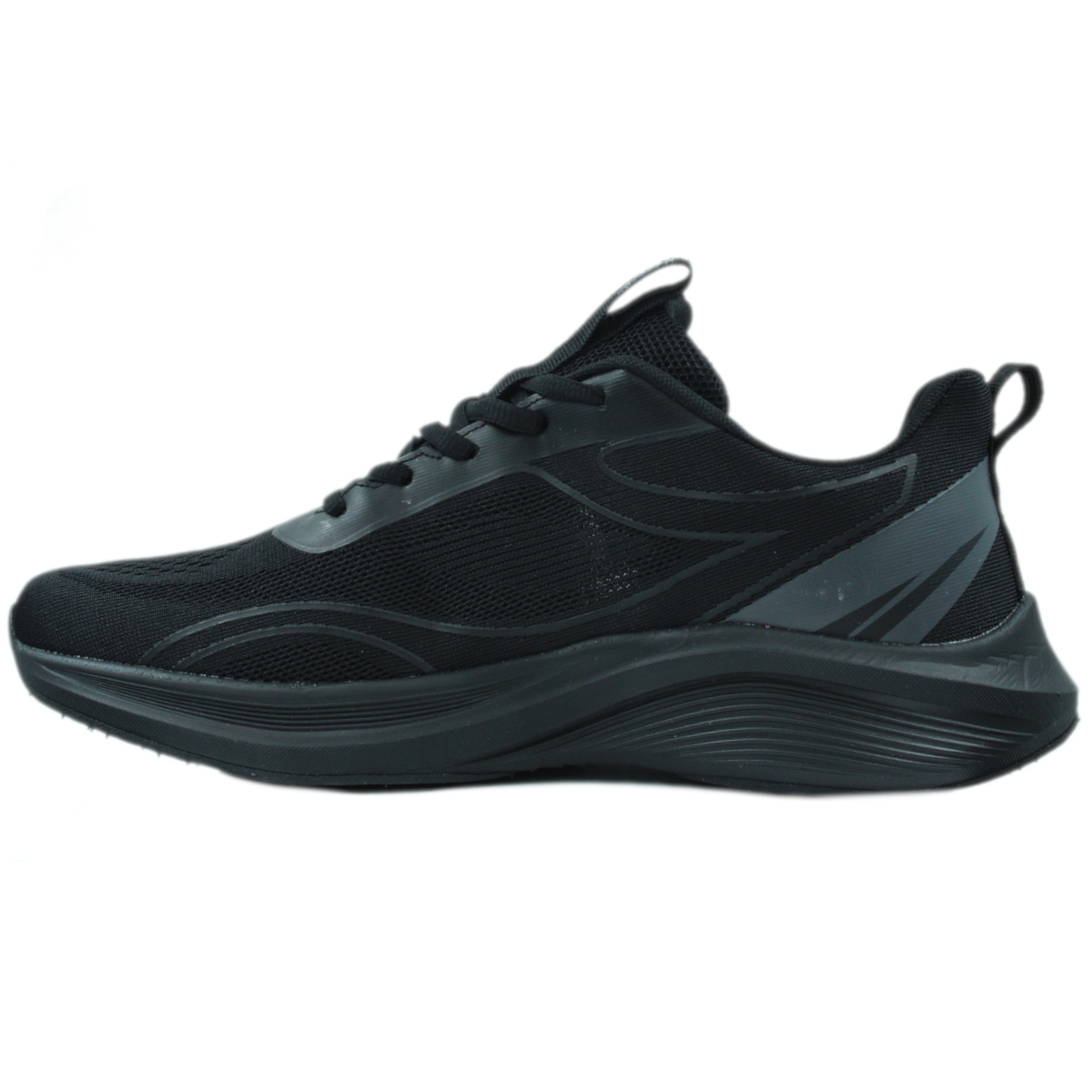 Ανατομικό Ανδρικό Αθλητικό Μαύρο - Με Memory Foam 3192 - Image 3