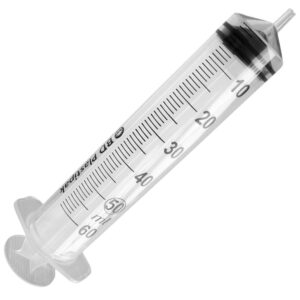 Σύριγγα 60ml Χωρίς Βελόνα Με Μικρό Μπεκ | Συσκ: 25 τμχ.