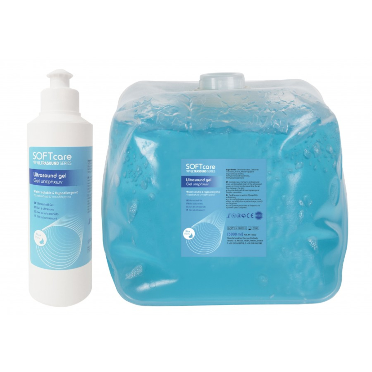 Ultrasound Gel Υπερήχων 5lt - Blue